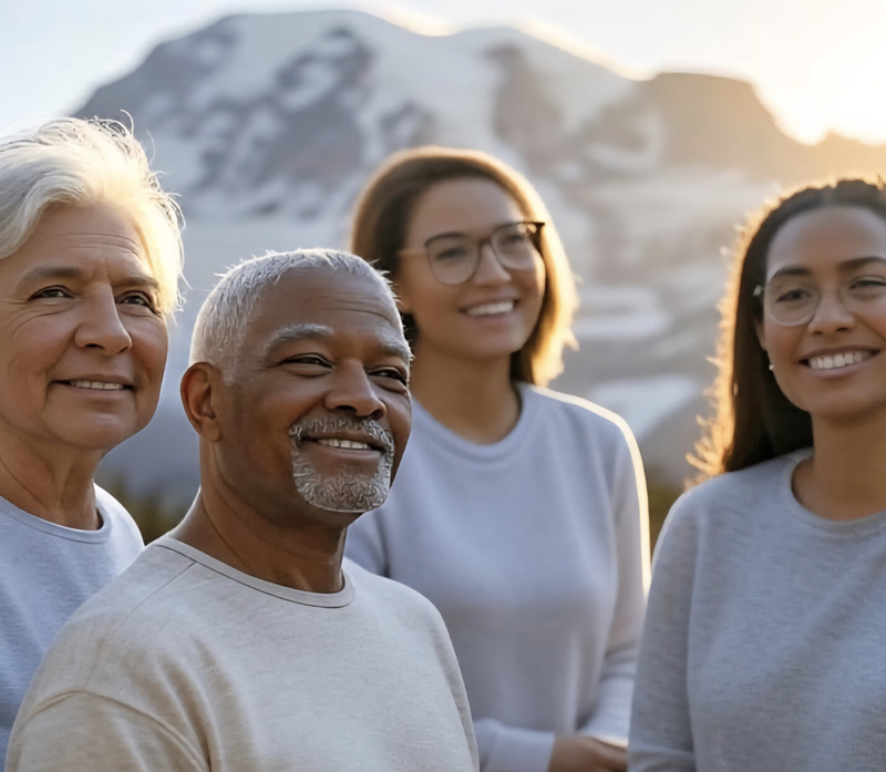 Happy Smiling Family